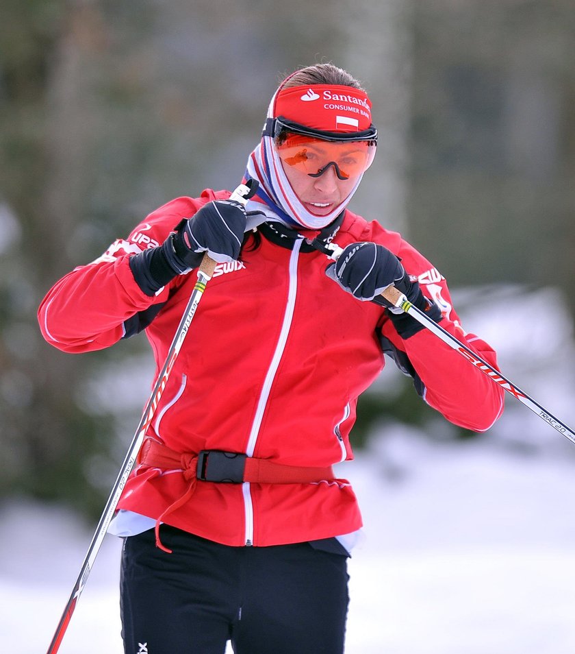 Justyna Kowalczyk zamarza na kość