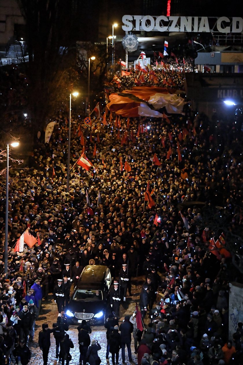 Pogrzeb Pawła Adamowicza. Wzruszające zdjęcia