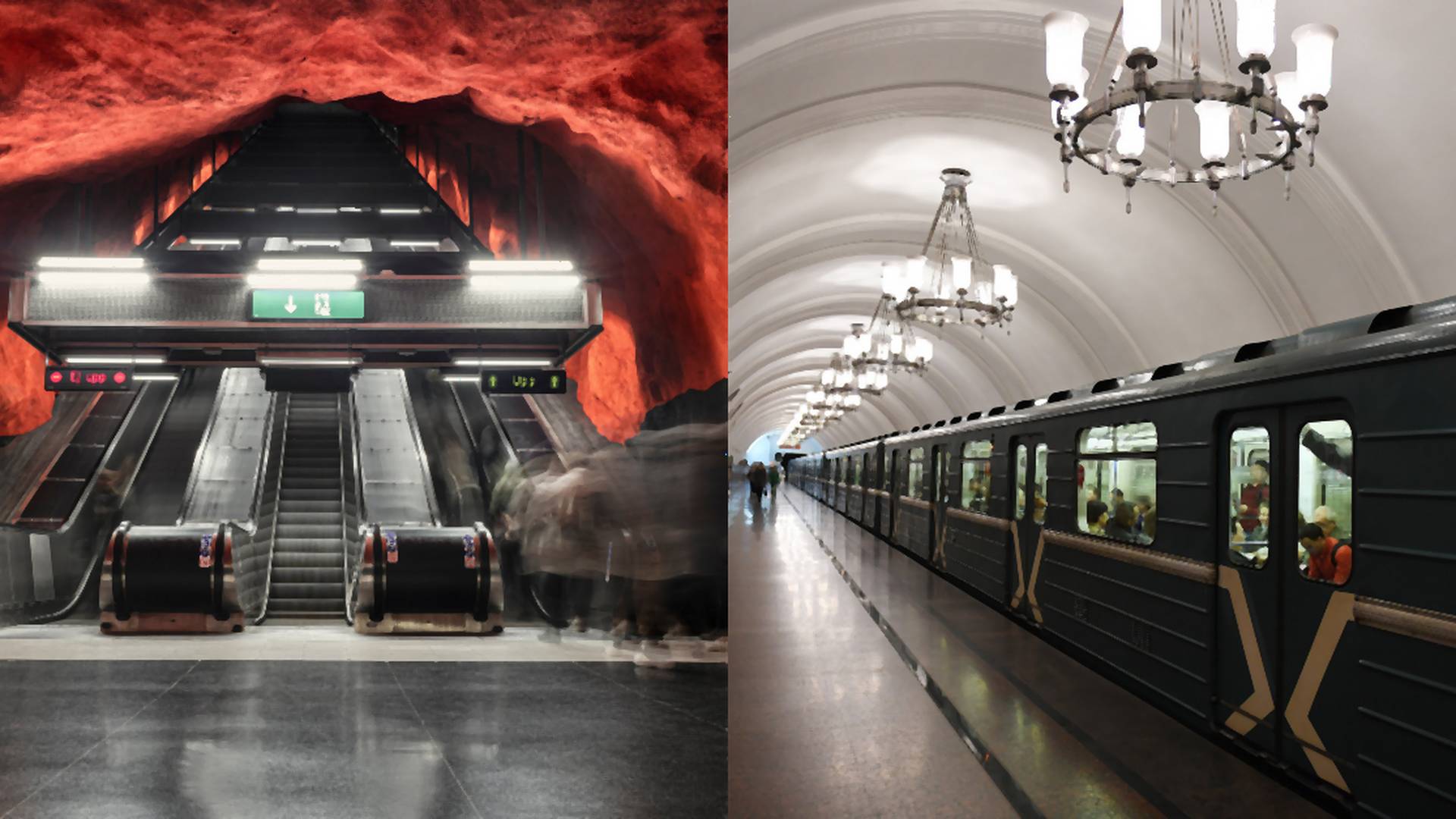 Technologické unikáty aj galérie v podzemí: Svetové metrá, ktoré ťa očaria aj prekvapia