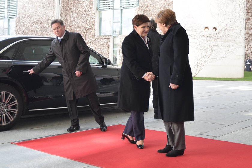 Beata Szydło i Angela Merkel