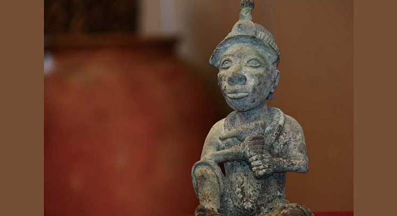 A bronze Yoruba sculpture has been returned to Nigeria (Government of Mexico’s official website)