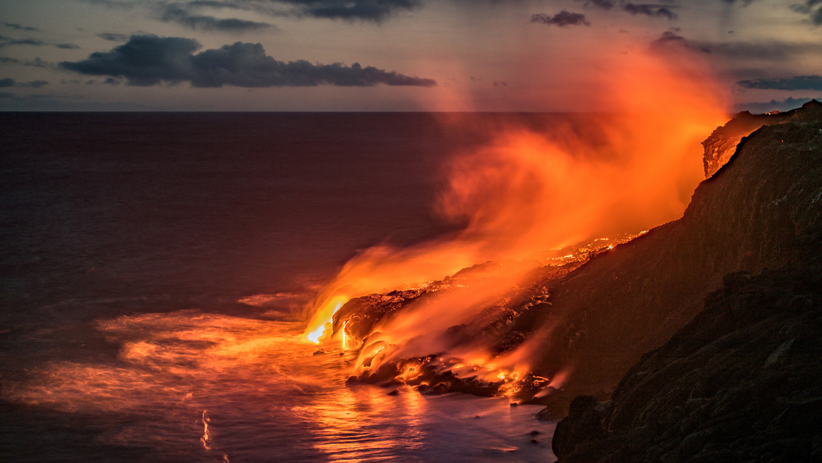 Kilauea atakuje. Trzecia w tym roku erupcja i czerwony alert