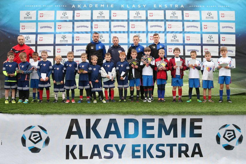 Pilka nozna. Ekstraklasa. Sandecja Nowy Sacz. Akademia Klasy Ekstra. 18.05.2018