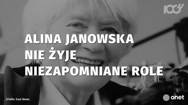 Alina Janowska nie żyje. Oto jej niezapomniane role