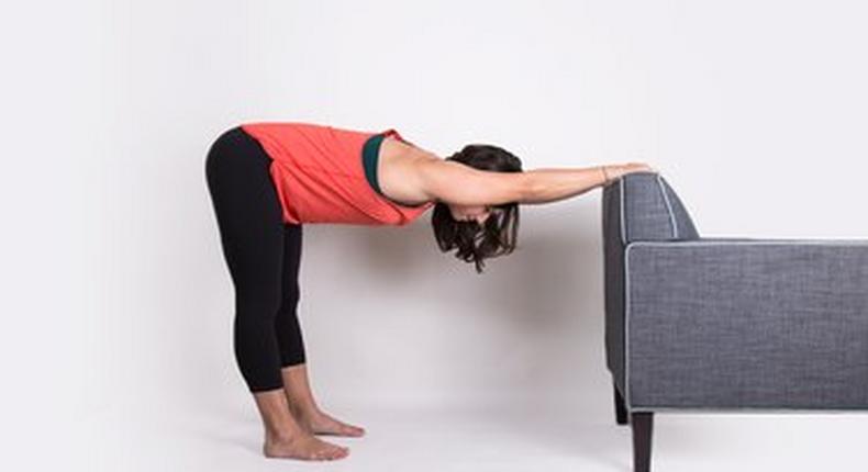 Forward Bend yoga pose