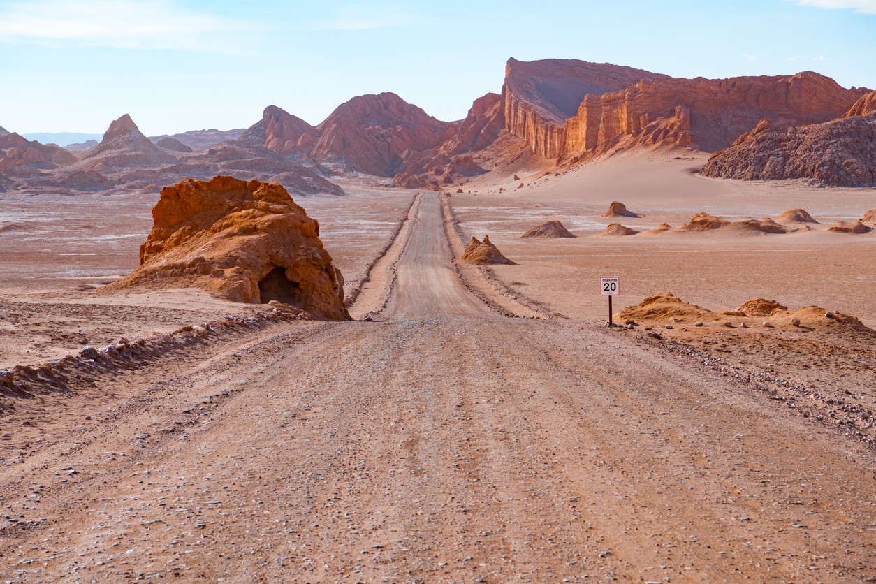 Púšť Atacama patrí k najsuchším častiam našej planéty.