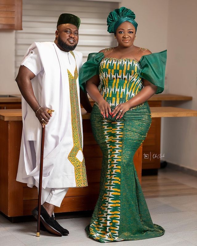 Tracey Boakye and her husband Frank