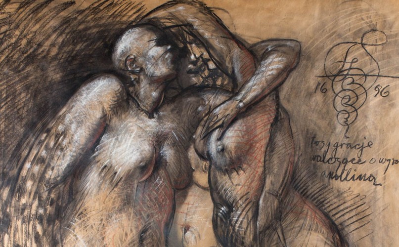 Trzy gracje walczące o wyrok - Starowieyski