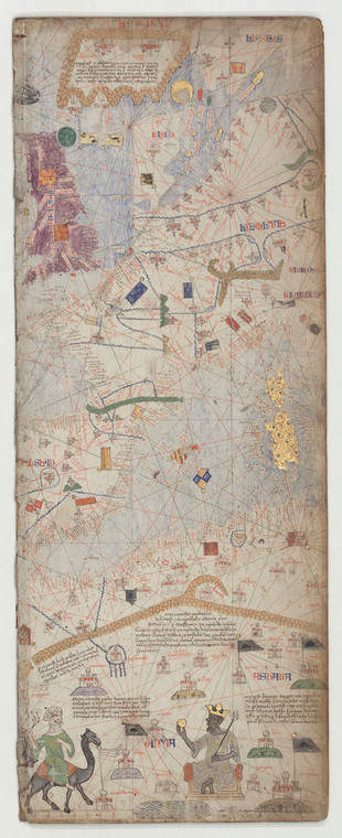 Atlas Kataloński, 1375 r. Hiszpania