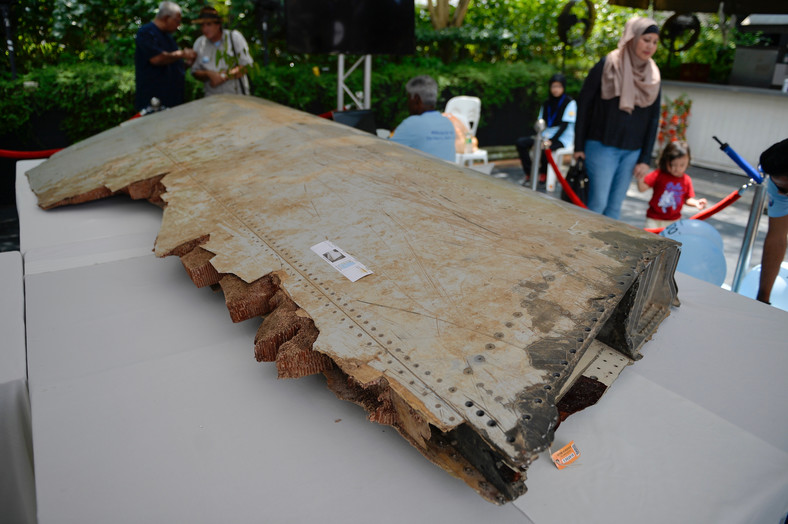 Szczątki MH370