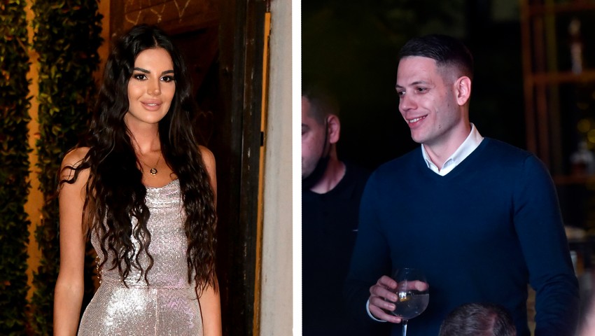 Jovana Ljubisavljević i Bogdan Srejović krili su vezu u početku