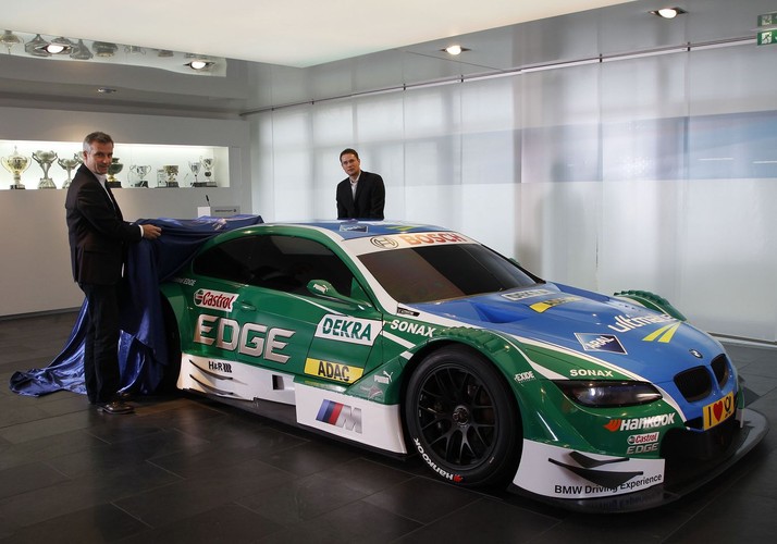 Zielone BMW M3 DTM będzie startować w wyścigach serii DTM w sezonie 2012