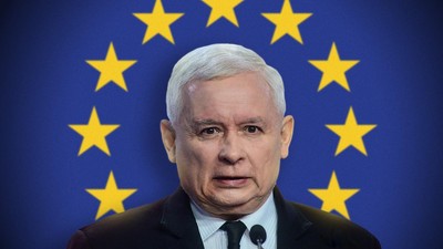 Jarosław Kaczyński i Unia Europejska 