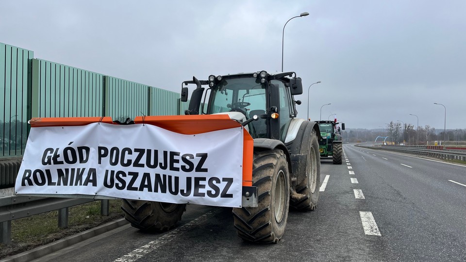 Protesty rolników pod Białymstokiem, Sielachowskie DK8