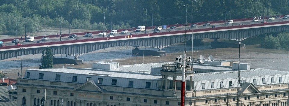 WARSZAWA FALA POWODZIOWA W STOLICY