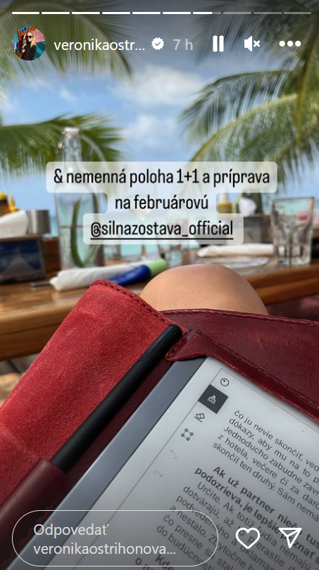 Veronika Ostrihoňová v Thajsku.