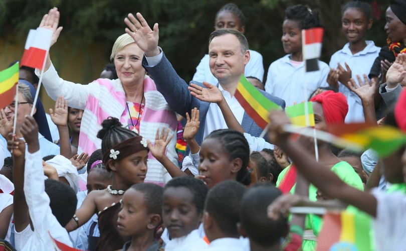 Andrzej Duda w Etiopii