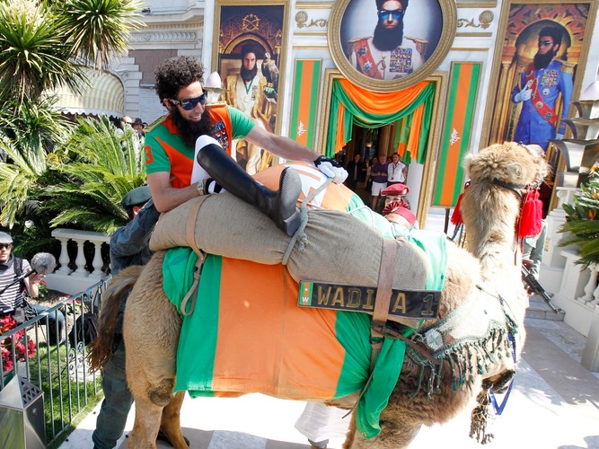 Sasha Baron Cohen w Cannes