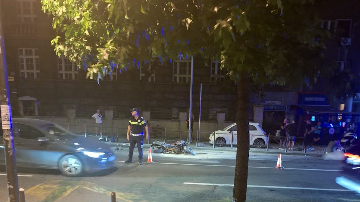 Teška nesreća u cenrtu Beograda