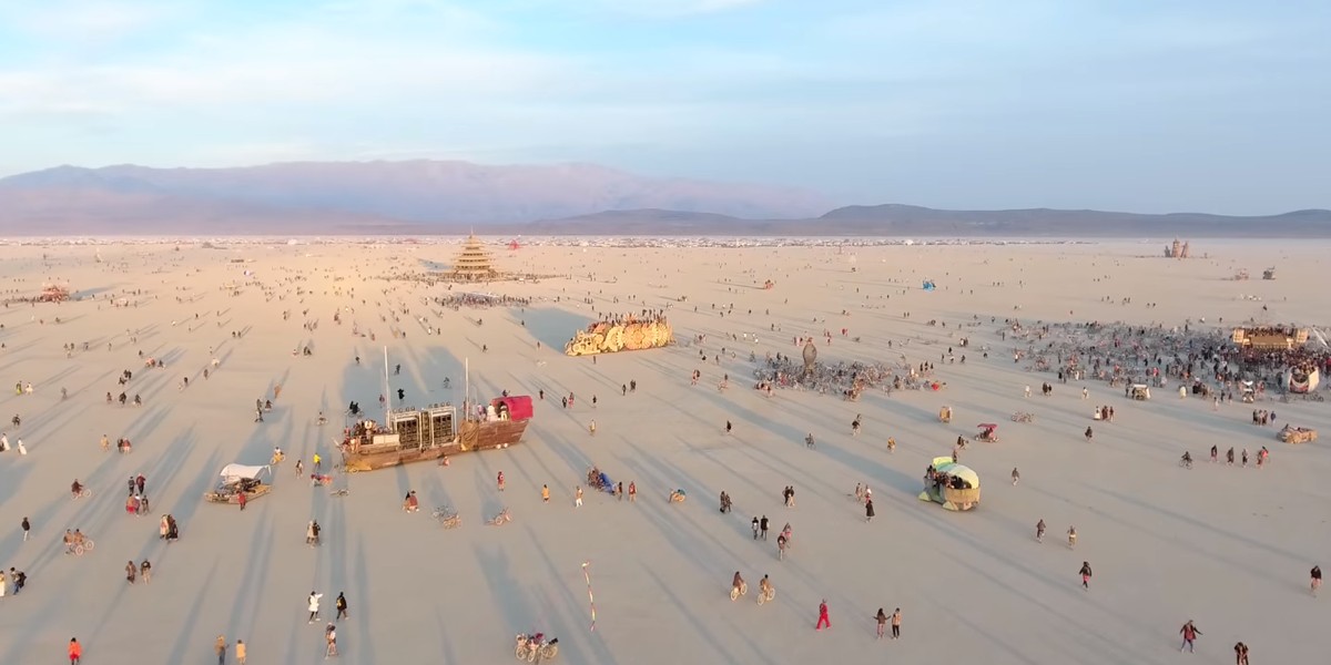 Tegoroczny Burning Man zakończy się 5 września 