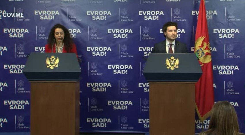Abazović na Konferenciji za novinare