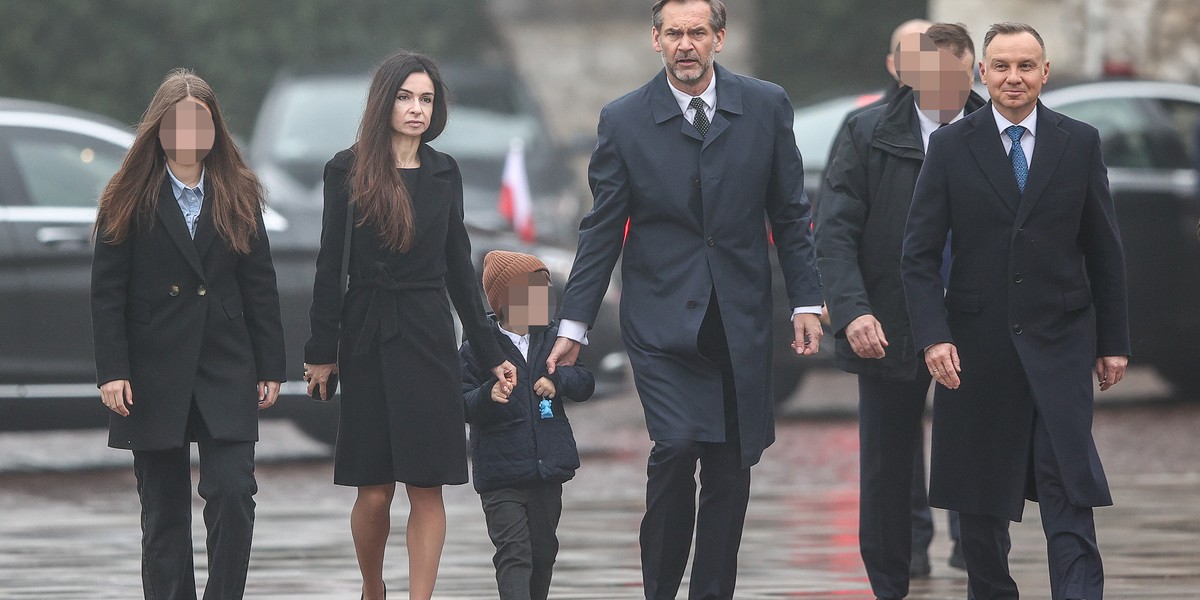 Na Wawelu prezydent Andrzej Duda pojawił się w towarzystwie Marty Kaczyńskiej.