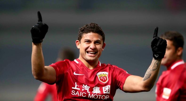 China call: Brazilian striker Elkeson has been called into Marcello Lippi's squad for the World Cup qualifiers