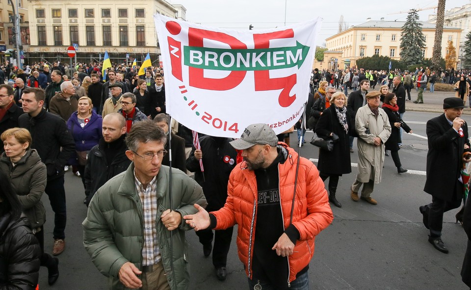 WARSZAWA ŚWIĘTO NIEPODLEGŁOŚCI PREZYDENT KOMOROWSKI (Bronisław Komorowski)