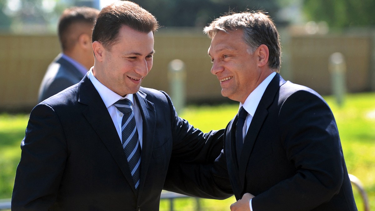 Nikola Gruevski i Viktor Orban 2011.