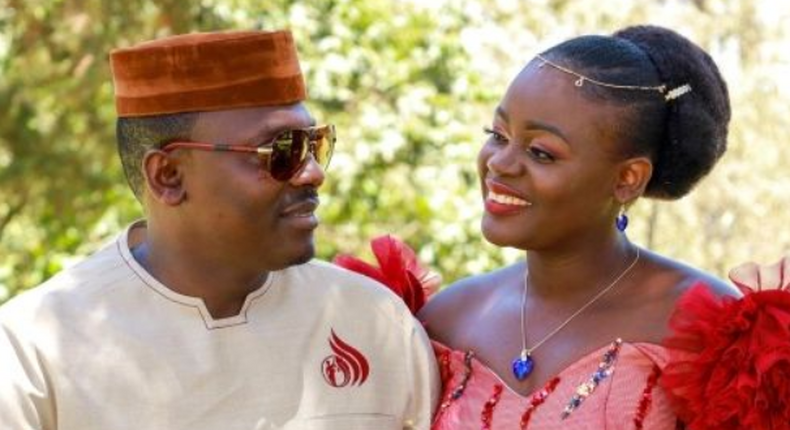 Lawyer Steve Ogolla and fiance Cebbie Koks 