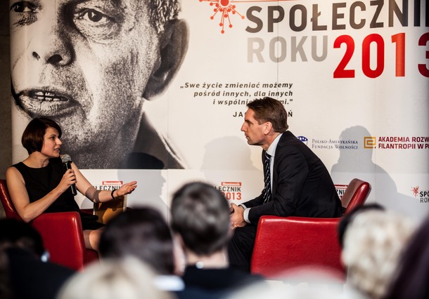 17.10.2013 WARSZAWA Rozstrzygnięcie konkursu NEWSWEEKA Społecznik Roku 2013.