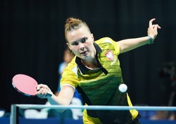 Zwycięstwo Grzybowskiej-Franc w 1. rundzie gry pojedynczej tenisistek stołowych