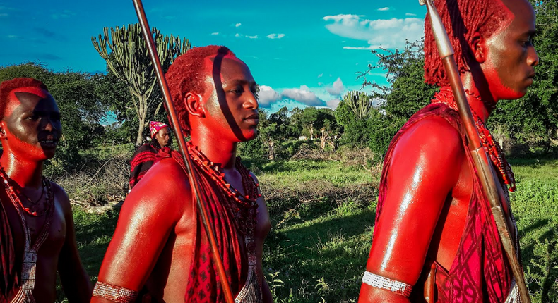 Young Maasai Morans Credit- Stephanie Fuchs