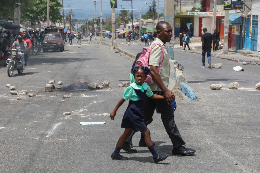Antivladin protest u Port-o-Prensu 26. marta