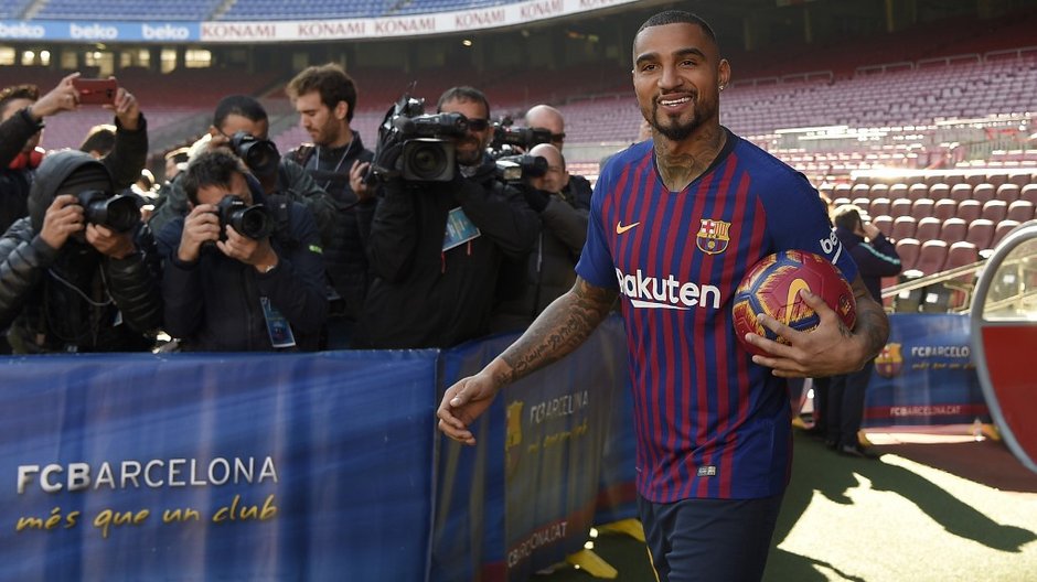  Kevin-Prince Boateng jeszcze w barwach Barcelony