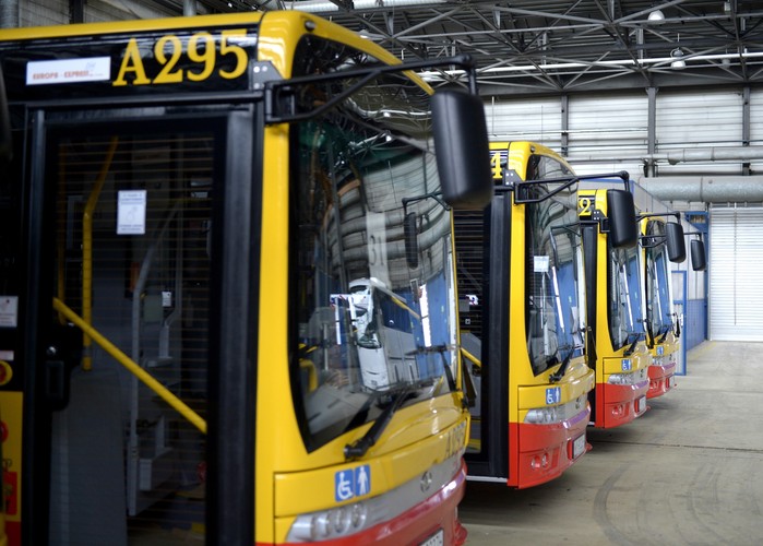 Rocznie w sanockim zakładzie może powstać ok. 300 autobusów i to nie byle jakich, bo z silnikami spełniającymi najbardziej rygorystyczną normę emisji spalin Euro 6. Niedawno fabryka uzyskała homologację na produkcję miejskich autobusów SANCITY, które spełniają najwyższe standardy ekologiczne.<br><br>fot. (mr) PAP/Darek Delmanowicz
