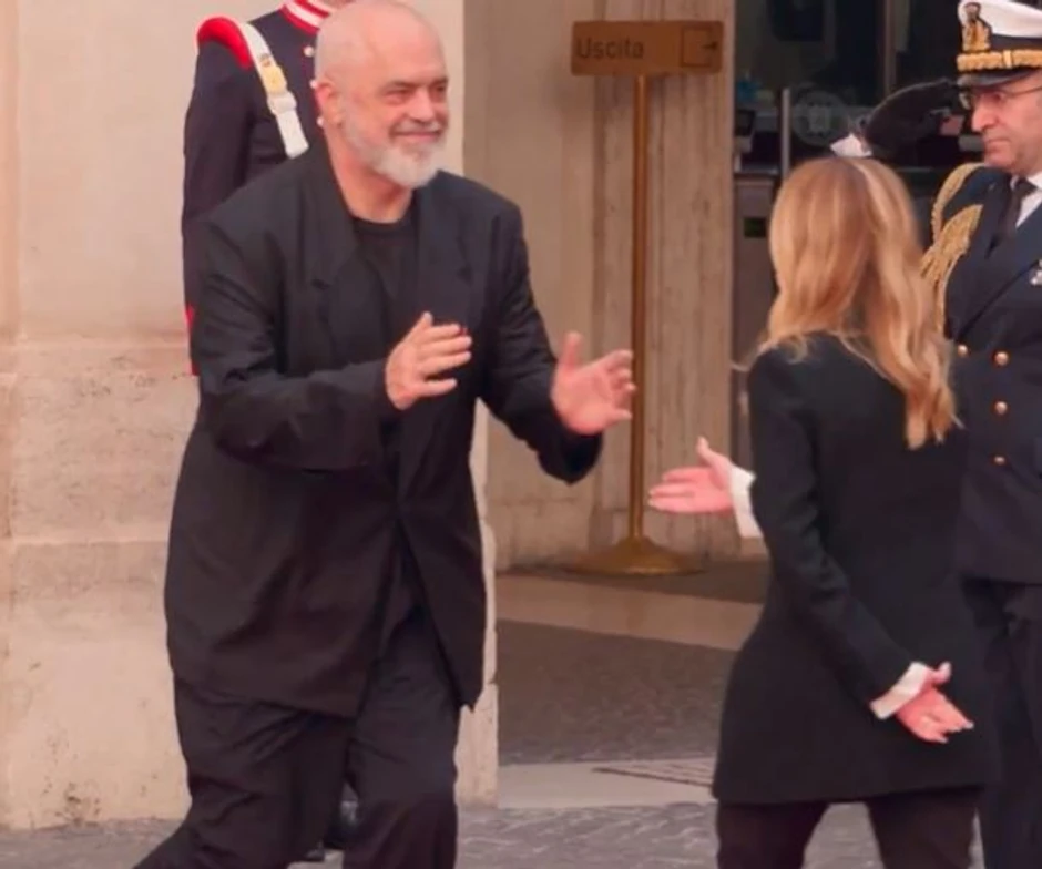 Edi Rama i Đorđa Meloni