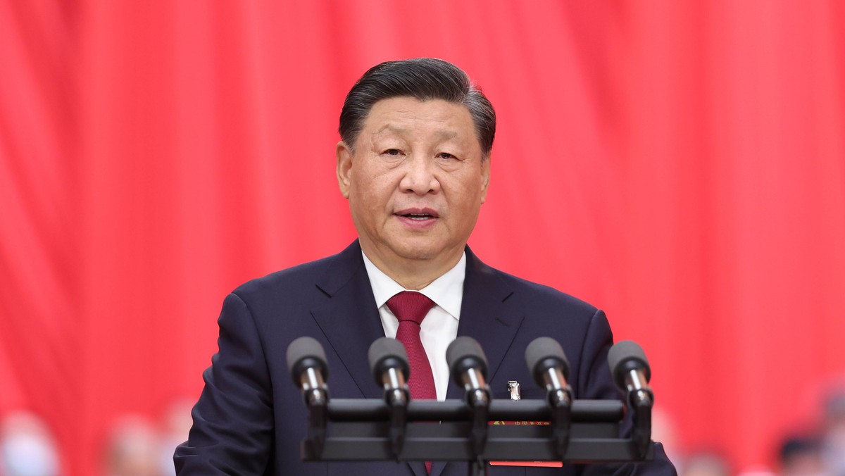 Xi Jinping na XX Zjeździe Komunistycznej Partii Chin 