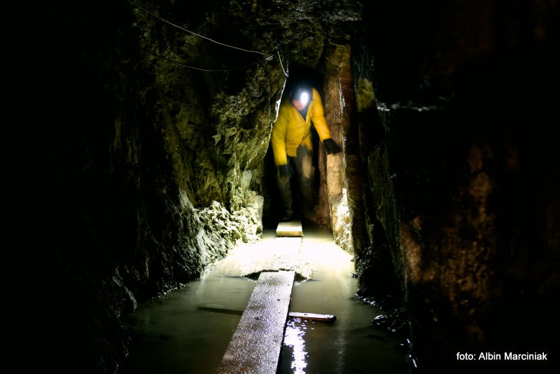 Nowe odkrycie w kopalni srebra "Amalia" w Srebrnej Górze