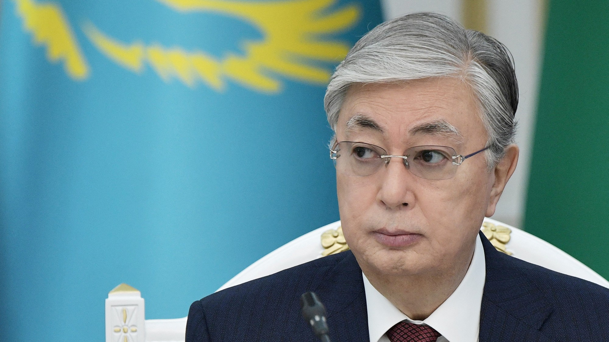 Kazašský prezident Kasym-Žomart Tokajev
