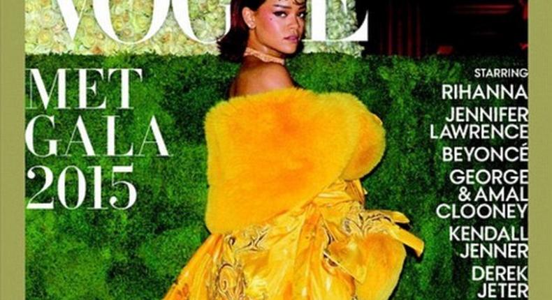 Rihanna lands Vogue cover post 2015 MET Gala