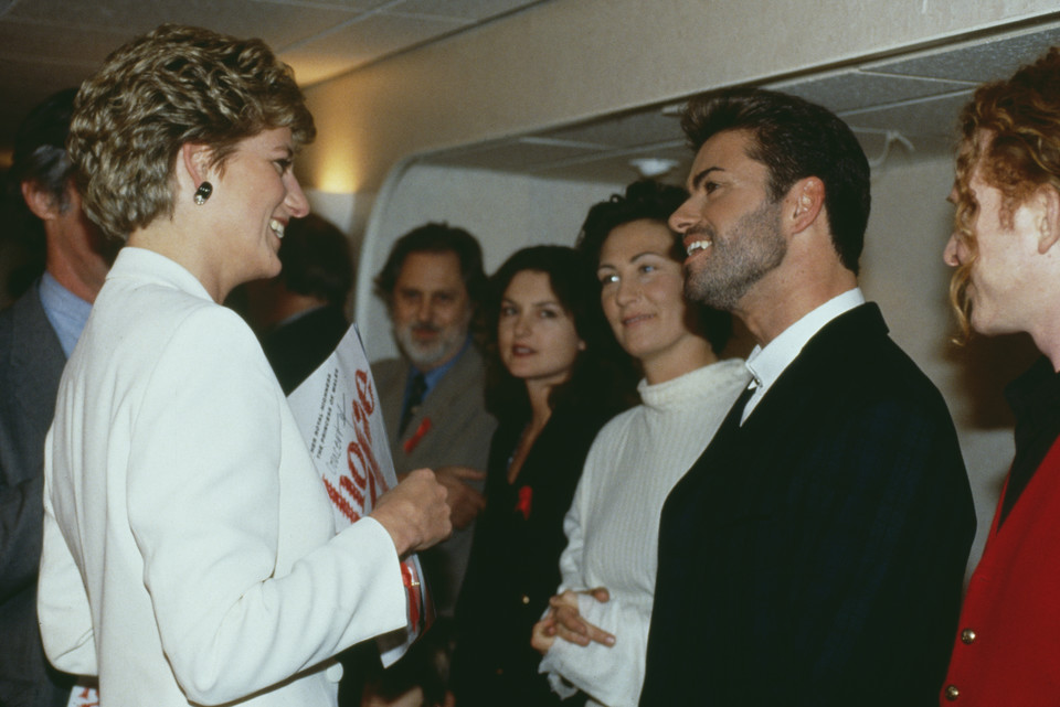 Księżna Diana i George Michael