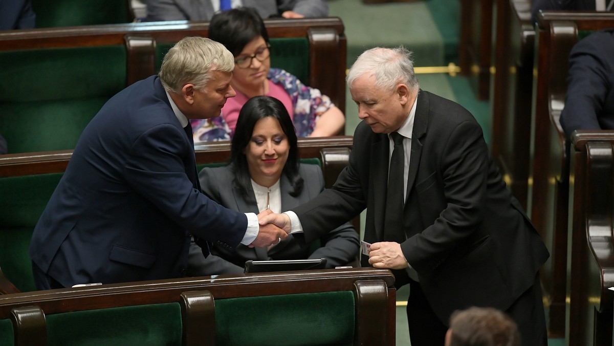 Marek Suski, Jadwiga Czerwińska, Jarosław Kaczyński