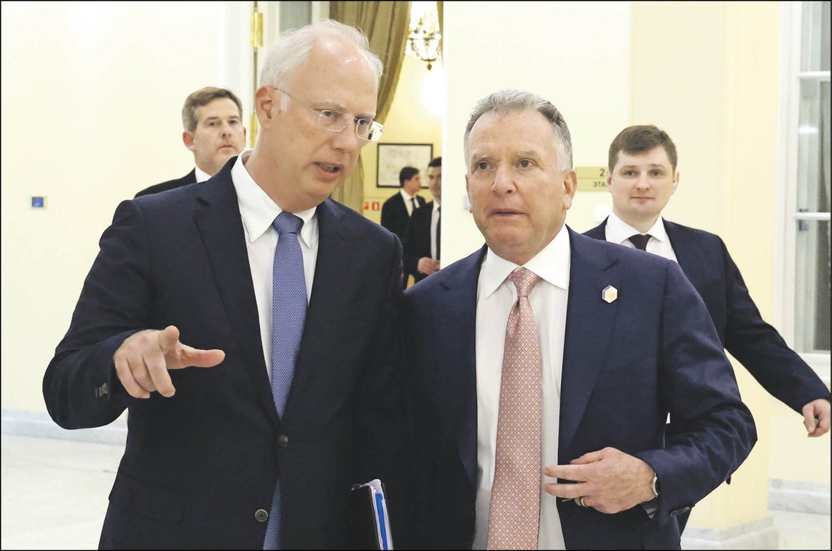 Kiriłł Dmitrijew i Steve Witkoff