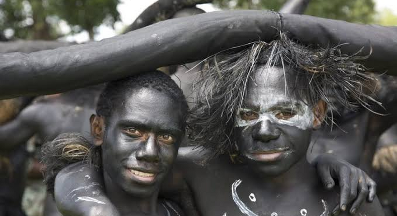 Mardudjara tribe where boys eat  foreskin of their penis after circumcision