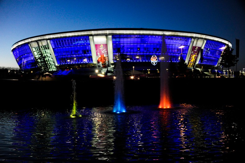 Stadion w Doniecku podczas Euro 2012