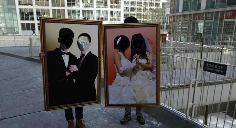 In a first, Chinese gay man sues for right to marry