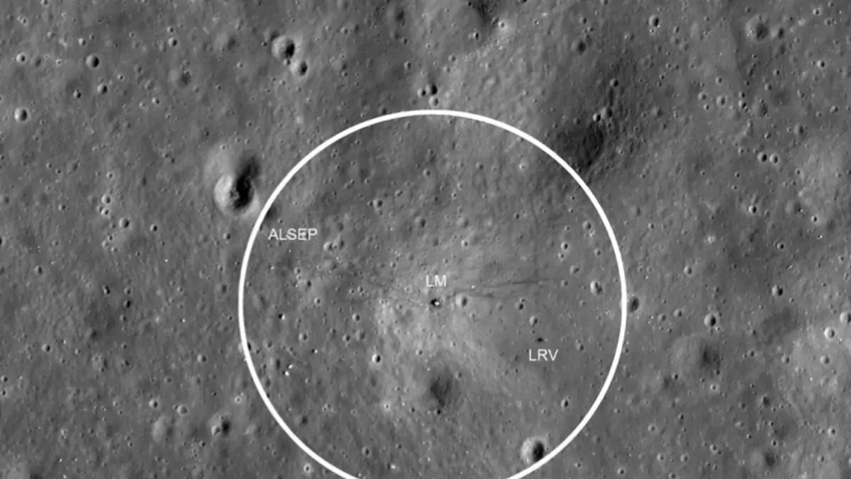 Miejsce lądowania załogi misji Apollo 17