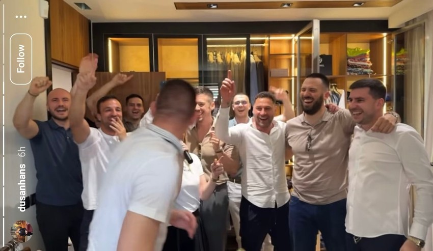 Venčanje Dušana Milosavljevića