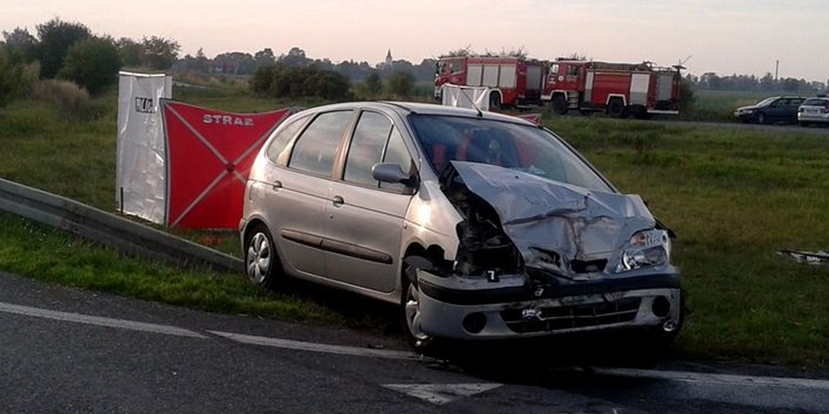 Śmiertelny wypadek w Lubrzy.